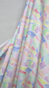Artlux ~ 'Scribble ~ White' Luxury Cotton Lawn ~ Made in Italy